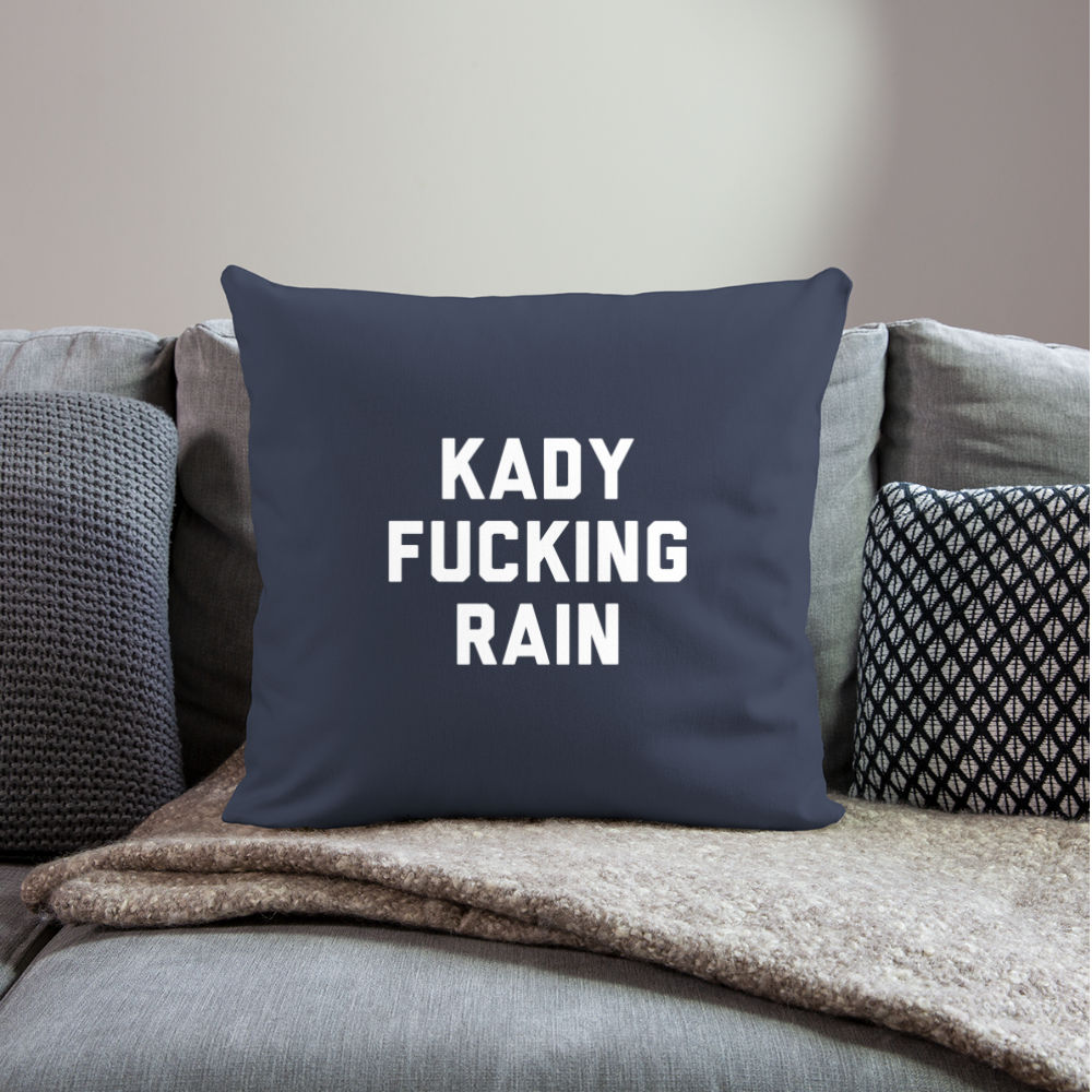 Throw Pillow Cover 18” x 18” - navy