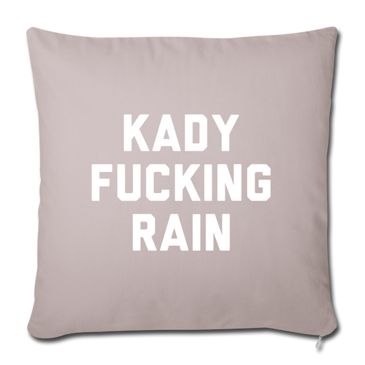 Throw Pillow Cover 18” x 18” - light taupe