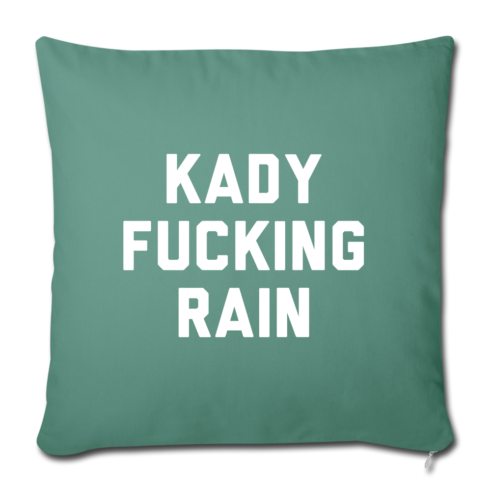 Throw Pillow Cover 18” x 18” - cypress green