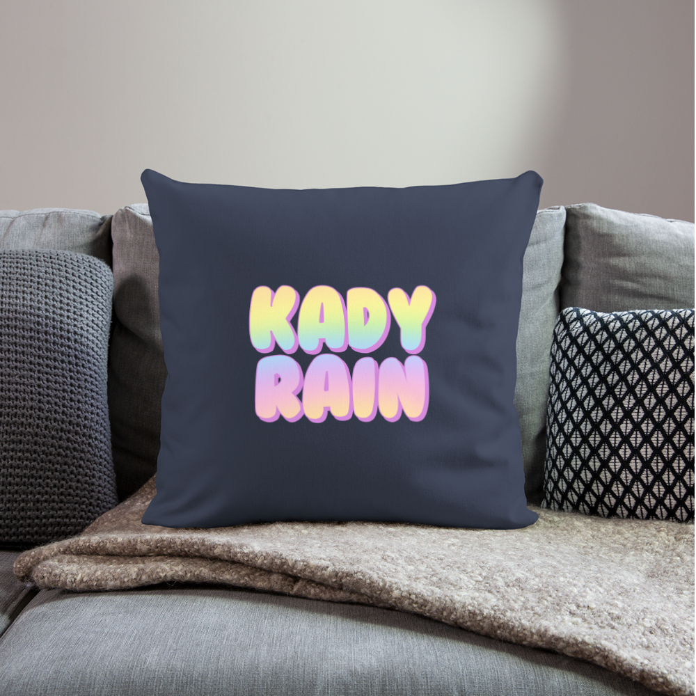 Throw Pillow Cover 18” x 18” - navy