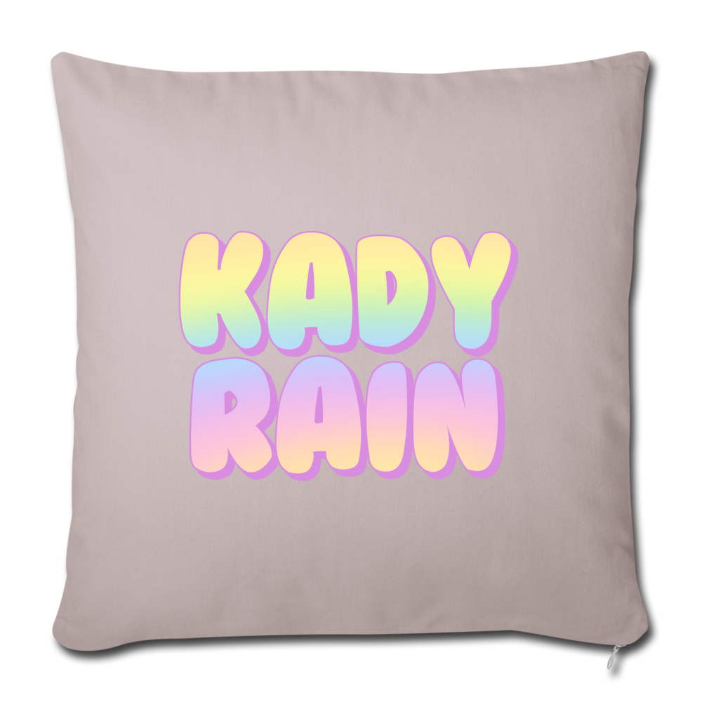 Throw Pillow Cover 18” x 18” - light taupe