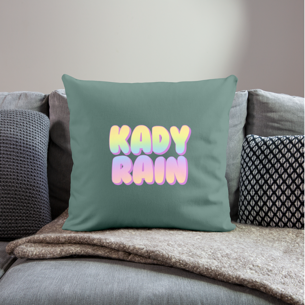 Throw Pillow Cover 18” x 18” - cypress green