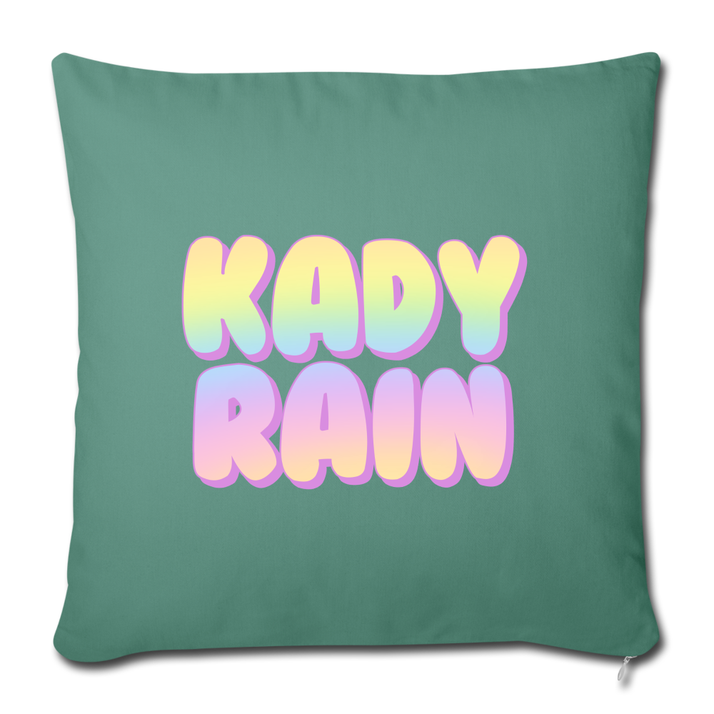 Throw Pillow Cover 18” x 18” - cypress green