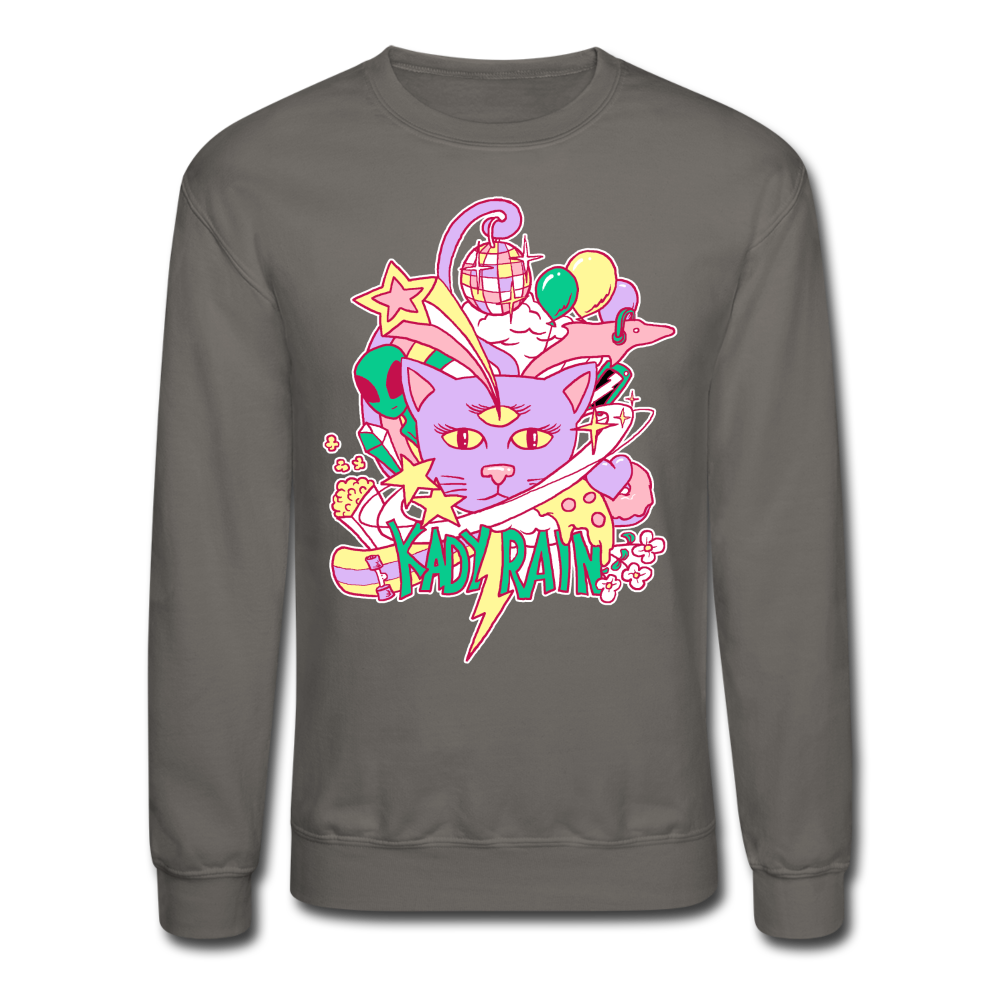 Crewneck Sweatshirt - asphalt gray